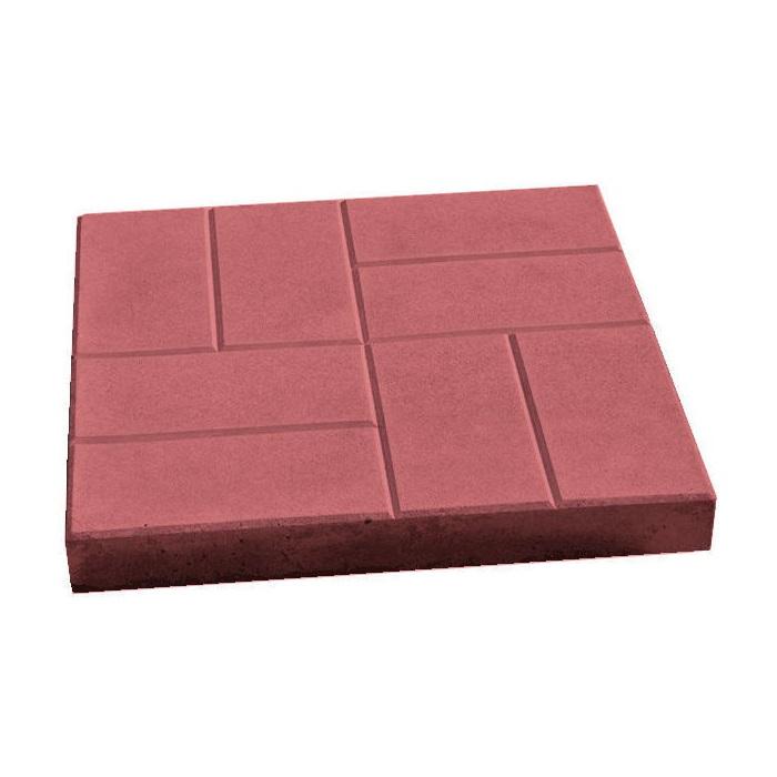 Тротуарная плитка 8 кирпичей 400x400x50